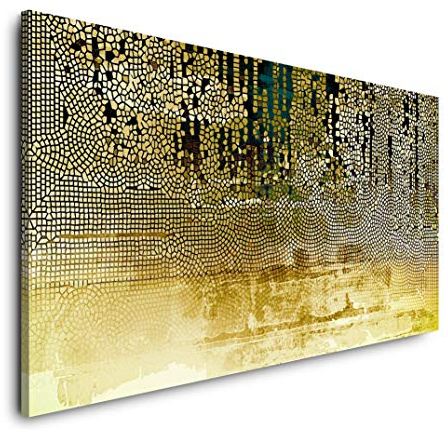 Abstraktes Bild 120x 60cm Panorama Leinwand Bild XXL Format Wandbilder Wohnzimmer Wohnung Deko Kunstdrucke