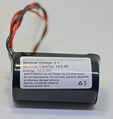 Ersatzbatterie für Jablotron BAT-100A / JA-163A Wireless Outdoor Sirene Alarm Batterie LONGLIFE High Power