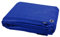 4 x 4 m Blue Tarpaulin Waterproof Tarp Sheet Cover, Groundsheet - Waterproof, Weatherproof, Frost-Resistant, UV Protection, Universal, Multipurpose, Reinforced Eyelets
