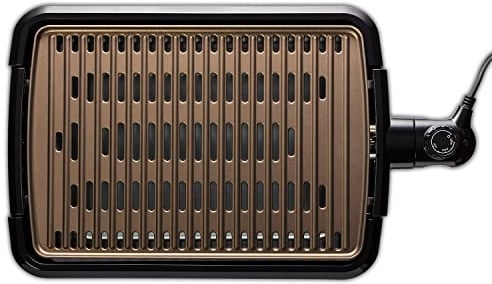 George Foreman 25850 Barbecue électrique sans fumée avec bac d'égouttement intégré