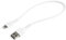 StarTech.com Cable Resistente USB-A a Lightning de 30 cm Blanco - Cable USB Tipo A a Lightning con Fibra de Aramida - MFi (RUSBCLTMM30CMW)
