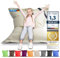 LAZY BAG Riesen-Sitzsack XL 160x125 cm mit 300 Liter | Sitzkissen 2-in-1 für Kinder & Erwachsene | Bequeme Indoor & Outdoor mit 3 Mio. EPS-Perlen für perfekte Ergonomie | Deutscher Marken Hersteller