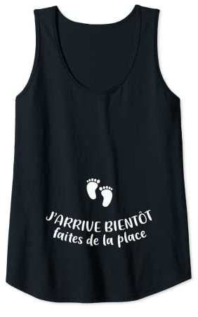 Femme Cadeau Humour de Grossesse Femme Enceinte 2023 Débardeur