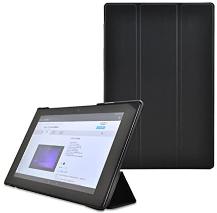 HAPPYA Pad & Tab. Fall Für Sony Xperia Tablet Z2 PU. Leder-Cover-Stand-Magnet-Smart-Cover Für Sony Xperia Z2-Tablette (Color : Black)