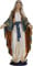 dekoprojekt Heiligenfigur Madonna Immaculata BL/W 13,5 cm