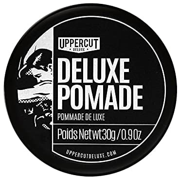 Uppercut Deluxe, Deluxe Pomade Midi, High Shine and Strong Hold for Men, Starker Halt und hoher Glanz Pomade Herren, Pomade Wasserbasiert zur Klassischer Looks, 30g