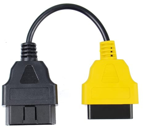 Alchiauto Multi Scan OBD2 ECU Yellow A3 Adapter Diagnosekabel für Fi-at ECUScan Multi Scan