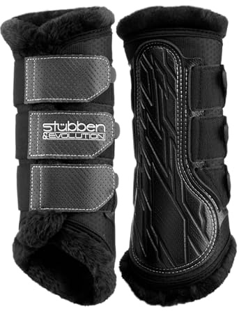 Stübben Airflow Trainingsgamaschen mit Fleece - schwarz - XL