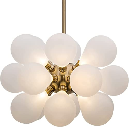 Modern Pendelleuchte Glaskugel Bunte Pendelleuchte, Moderne künstlerische Bubble Globe Glasschirm-Kronleuchter, Decor Decken-Hängelampe für Kücheninsel Schlafzimmer Wohnzimmer Kinderzimmer ( Color : W