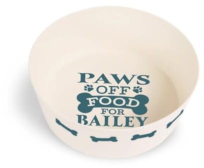 Personalised Dog Bowl (Bailey)