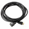 Brightium Cable HDMI 2.0 acodado 4K, 1.5 m, ideal para conexión de dispositivos de alta definición y transmisión de audio y video de calidad.
