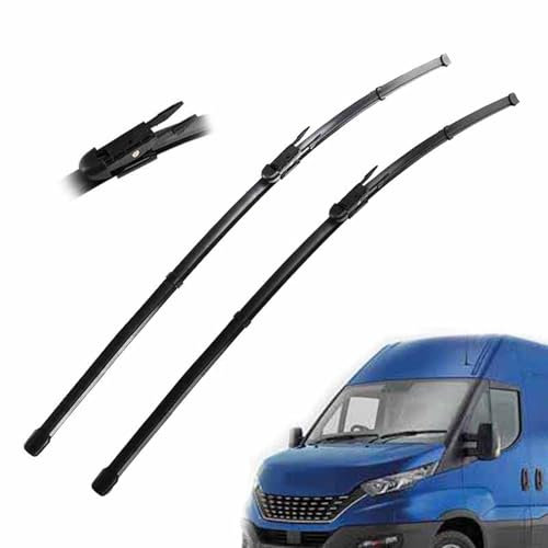 BEFZIMYL Wischerblätter Vorne Für Iveco Für Daily VI 2014 2015 2016 2017 18 19 2020 2021 2022 2023 Windschutzscheibe Windschutzscheibenreinigung Fenster Auto-Regenbürsten 26+26