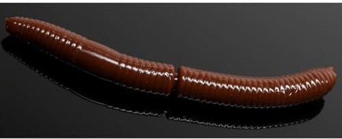 Libra Lures Fatty D?Worm Knoblauch 038-brown