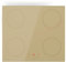 Klarstein Victoria - Piano Cottura A Induzione, 4 Zone, 7000W Con Booster, Cursori & Timer, Blocco Per Bambini, Vetroceramica Crema, Design, 59 cm