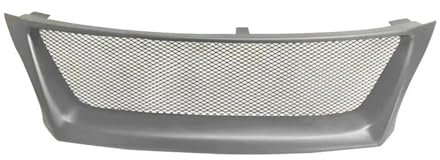 Auto Frontgrill Für Lexus is F 2008 2009 2010 2011 Mattschwarz, Kohlefaser 4 Türen Frontstoßstange Mittelgrill Grill Refit Kühlergrille(Matt Black)