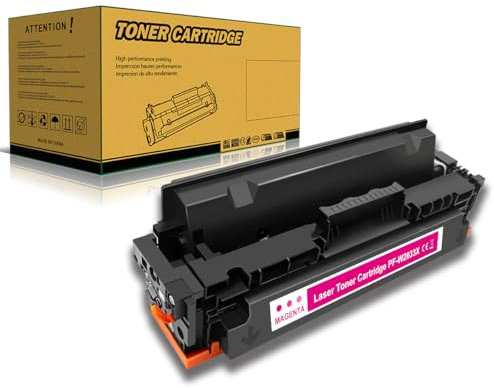Amla Toner (mit chip) Kompatibel mit HP W2033X Toner HP-415X Magenta für Colour Laserjet pro M454dw M454dn M479dw M479fdn M479fdw M479fnw HP Color Laserjet Enterprise M455dn M480F