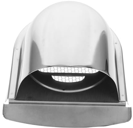 Veemoon Campana Extractora De Ventilación Persianas Para Ventanas Campana Extractora De Secadora Rejilla De Ventilación Redonda De Ventilación Con Rejilla De Ventilación Con