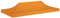 LumFurni Toit de Tente de Réception Toile de Toit de Chapiteau Remplacement de Toit de Tente Escamotable Pavillon de Jardin 6x3 m Orange 270 g/m2
