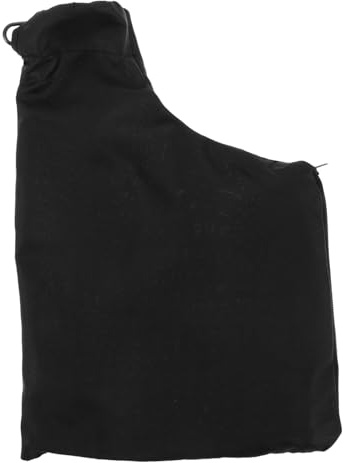 Universeller Staubbeutel für Gehrungssägen, Schwarz, mit Reißverschluss | Bohrstaubschutz, Sägemehlsammlung, Staubabscheider mit Reißverschluss, Max 50mm Auslass