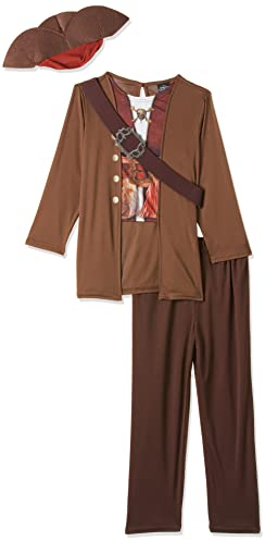 Disney Rubies Klassisches Kostüm Jack Sparrow Pirates of The Caribbean 5 - Größe M - I-630787M