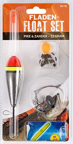 Fladen Köderfisch Knicklichtpose 8g / 12g Komplett Set Pose Angeln Friedfisch