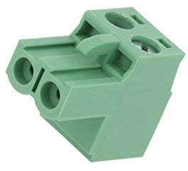 2X 2EDGKF-5.0-02P-14-00AH Klemmleiste abschaltbar 5mm Wege: 2 gerade Stecker wei