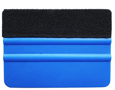 Hellweg Druckerei Filzrakel 10x7cm Verkleberakel Auto Aufkleber Auto Wrapping Folie Rakel HDRAKEL
