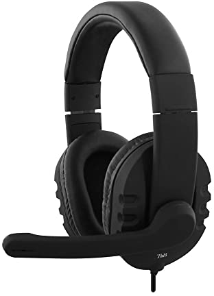 T'nB HS-300 - Micro-Casque Filaire multimédia Ultra Confort - Noir
