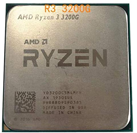 New Ryzen 3 3200G R3 3200G 3,6 GHz Quad-Core Quad-hilo 65W CPU procesador L3 = 4M amenchufe AM4 Sin ventilador