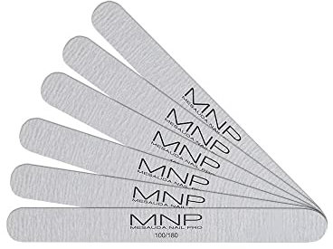 Mesauda Nail Pro Lima Dritta Zebra 100/180 6pz