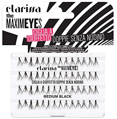Clarissa Ciglia A Ciuffetto Doppie Senza Nodino Medium - 21 g