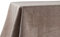 Decomira Tischdecke wasserabweisend Leinen-Optik - Fleckschutz, abwaschbar - Garten-Tischdecke Outdoor, Tischtuch Esstisch - Braun Taupe - 90x90 cm