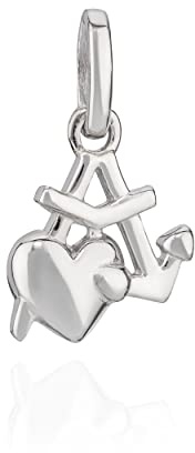 NKlaus Kettenanhänger Glaube Liebe Hoffnung 925 Silber 10, 8mm, 1 Stück