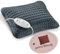 Beurer HK 48 Cosy Sofa-Heizkissen mit Schnellheizung, 3 beleuchtete Temperaturstufen und Abschaltautomatik, extra weiches Wendekissen, mit zusätzlichem Filz-Bezug, rot