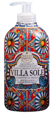 Nesti Dante Villa Sole Chinotto (Liquid Soap/Flüssigseife 500 ml, Unisex, für alle Hauttypen geeignet) 661222