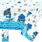 Hai Tischdecke Ocean Tiere Tischdecken Unter dem Meer Tischtuch Rechteckige Wasserdicht Blauhai Motiv Sommer Strand Pool Geburtstag Party Supplies, 137 x 274cm, 1 Stück