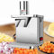 Tagliaverdure Tagliaverdure Elettrico Tagliaverdure Chopper Robot da Cucina Commerciale 250W Professionale Veggie Robot da Cucina Commerciale Taglierina Multifunzione con 5 Lame in Acciaio I