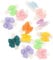 10 Pairs Bowknot Cable Protectors, Cute Assorted Color Data Charging Line Savers, Plastic Cable Organizers for Wireless Earphones, Prevents Cable Damage