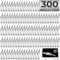 Qatalitic 300 Pcs Exacto Knife Blades #11, Craft Knife Blades Replacement Interchangeable Blades, Craft Knife Blades with Storage case for DIY Artwork, Scrapbooking, Stencil and Paper Cutting