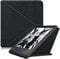 DINGGUAGUA Étui pour liseuse Kobo Libra Couleur 7 2024 avec supports magnétiques - Coque en TPU souple avec fonction veille/réveil automatique - Noir