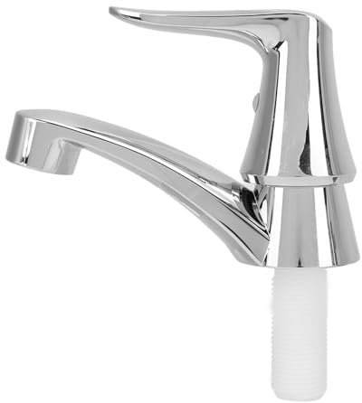 Robinet de salle de bain pour camping-car - Chrome - Antirouille - Pour camping-car, yacht, bateau