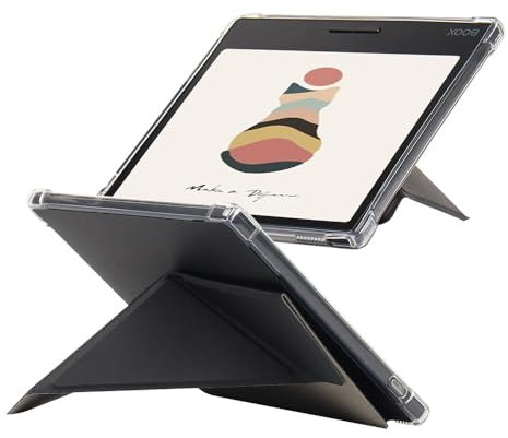 INSOLKIDON Kompatibel mit Boox Tab mini C/Boox Tab8/Tab8c Tablet Hülle mit Standfunktion Slim PU Leder Schutzhülle [Auto Schlaf/Aufwachen] Klappbare Schutzhülle (mini C)