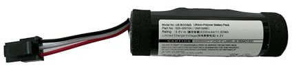 Ukkipower 533-000104 00798-601-8207 533-000138 Ersatz Akku Kompatibel mit UE Boom 2/3 Bluetooth Speaker (3.6V, 3200mAh)