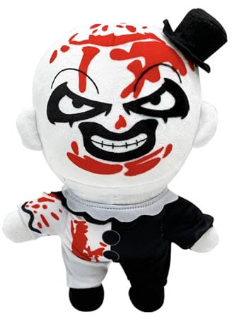 Terrifier-Stofftier, Anime-Figurenpuppe, Art The Clown-Kissen, Horrorfilm-Actionfigur-Plüschtier für Fans