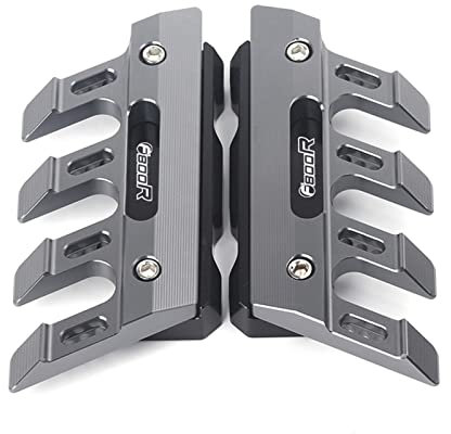 DDGBERFP Schutzzubehör Für B&M&W F800R F800 R Motorrad Kotflügel Vordergabelschutz Schutzblock Kotflügelschieber Zubehör Seitenschutz CNC Aluminium(Gray)