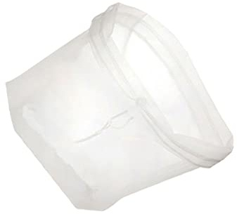 ROMISBABA Premium Reusable Nut Milk Bag White Cheesecloth Strainer Filter for Soy Milk Yogurt Cheese Making and Plant Based Filtration with Fine Mesh and Easy Clean Design