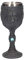 Nemesis Now, Calice da 23 cm, colore: Nero, tema lupo nero