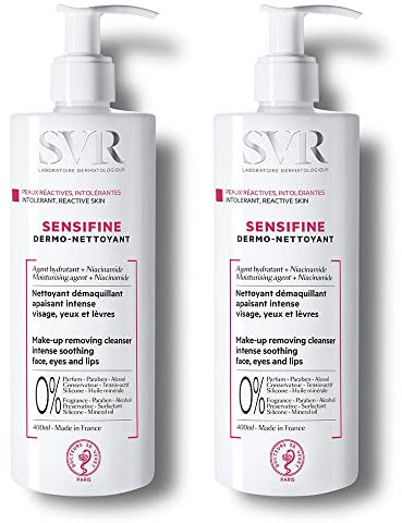 SVR Sensifine Dermo-Nettoyant Lot de 2 x 400 ml