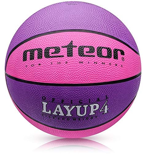 Pallone Basket Palla da Basketball - Dimensione Bambini Giovani Ideale per Allenamento e Divertimento - Gonfiabili Pallacanestro Mini con Superficie Antiscivolo Layup