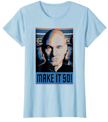 Star Trek Next Generation Picard Make Is So Premium T-Shirt T-Shirt